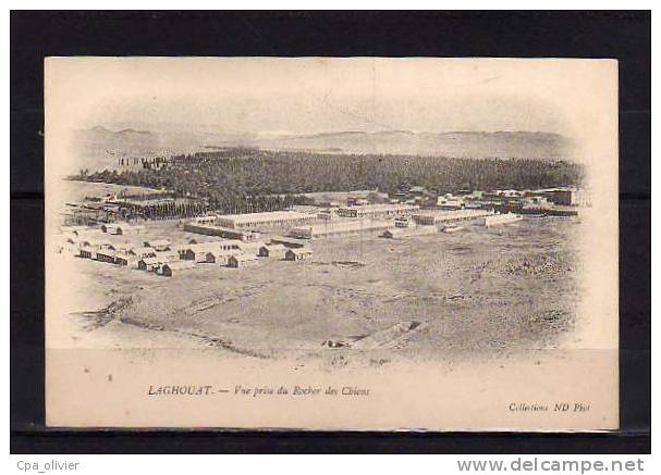 ALGERIE Laghouat Vue Générale, prise du Rocher des Chiens, ed ND 8, dos 1900
