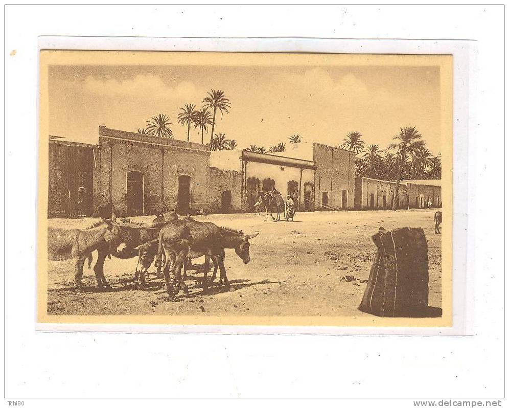 LAGHOUAT_La  Place du marché aux bestiaux