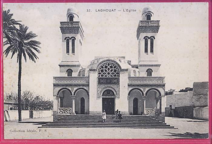 ALGERIE  424  LAGHOUAT  L'Eglise
