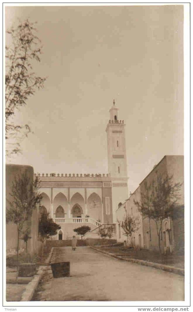 Algerie.Carte photo mosquée de Laghouat.