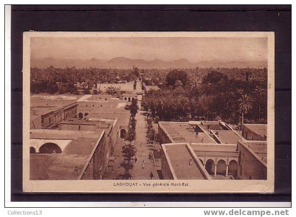 ALGERIE - Laghouat - vuegenerale nord-est