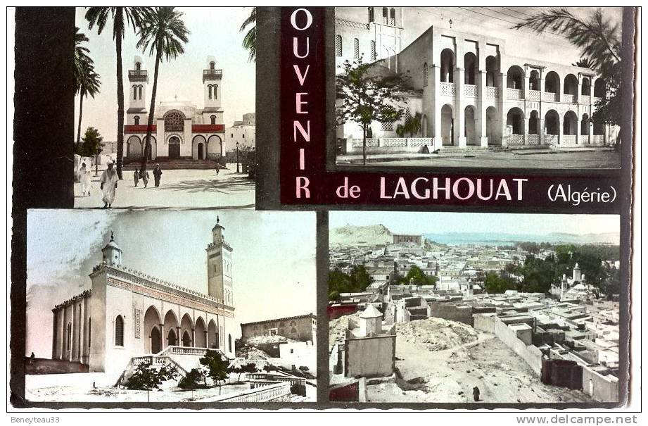 CP (Réf.G903) SOUVENIRS DE LAGHOUAT (Algérie)