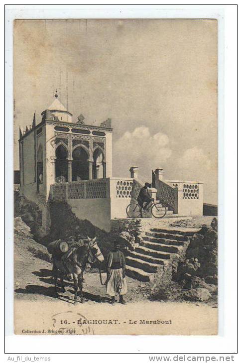 LAGHOUAT , LE MARABOUT , ANIMATION