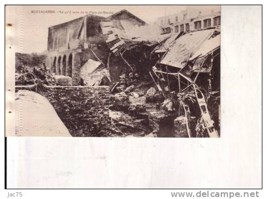 MOSTAGANEM   CE QUIL RESTE DE LA  PLACE  DU  MARCHE