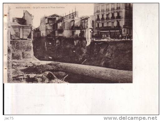 MOSTAGANEM   CE QUIL RESTE DE LA  PLACE  GAMBETTA