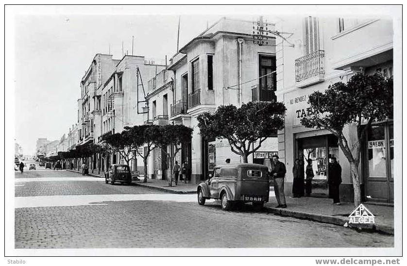 ALGERIE - MOSTAGANEM - AVENUE ANATOLE FRANCE