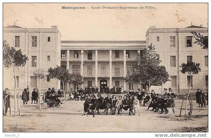 Mostaganem.- (Algérie)  Ecole Primaire Supérieure de Filles