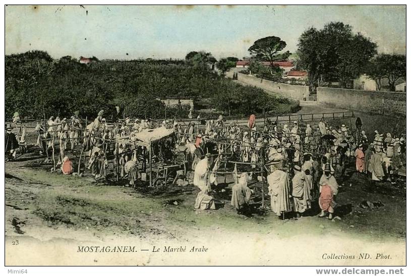 MOSTAGANEM - LE MARCHE ARABE