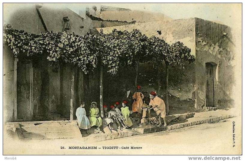 MOSTAGANEM - TIGDITT - CAFE MAURE