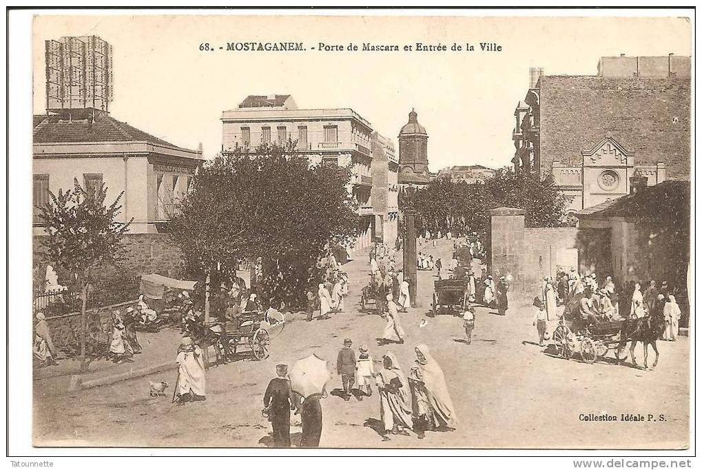 *!*  Mostaganem . Porte de Mascara et Entrée de la Ville