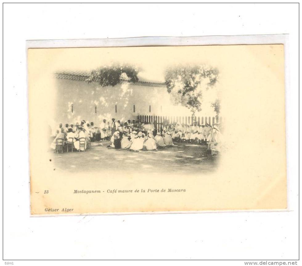 MOSTAGANEM_Café maure de la Porte de Mascara