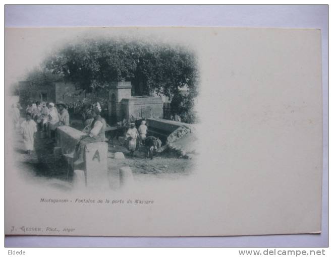 Mostaganem Fontaine de la Porte de Mascara Pionniere Geiser