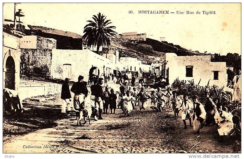 MOSTAGANEM UNE RUE DE TIGDITT CORRESPONDANCE MILITAIRE
