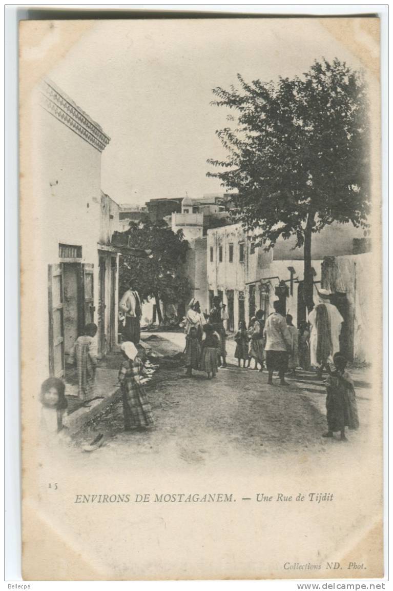 MOSTAGANEM UNE RUE DE TIDJIT ND