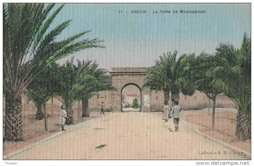 Algérie. Arzew. Porte de Mostaganem  (  Editeur local ! ).