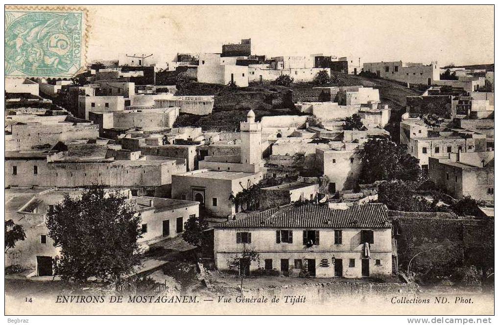 TIJDIT       VUE GENERALE     ENVIRONS DE MOSTAGANEM