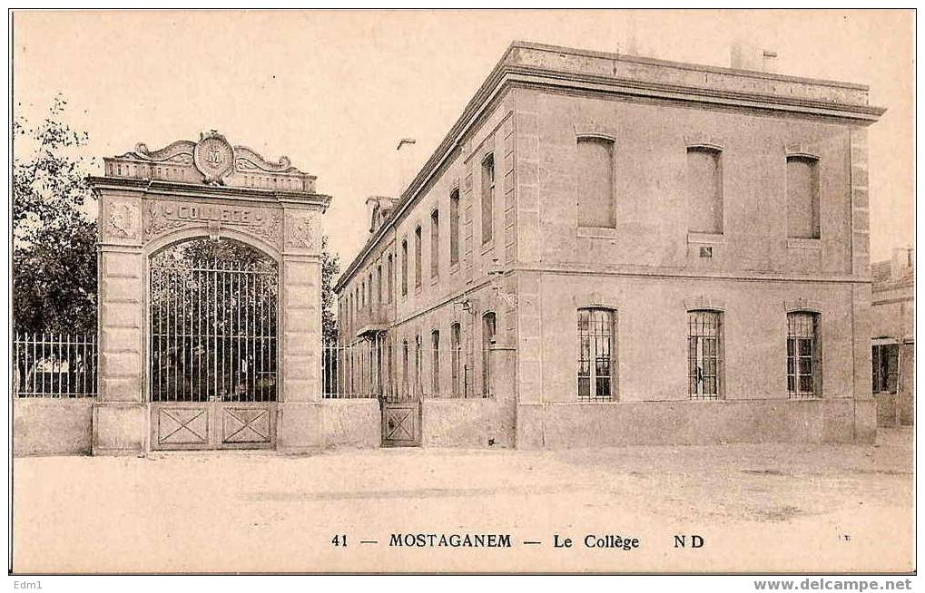 MOSTAGANEM     le College