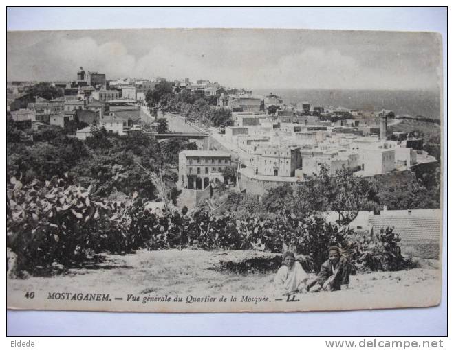 Mostaganem Vue generale du quartier de la mosquee