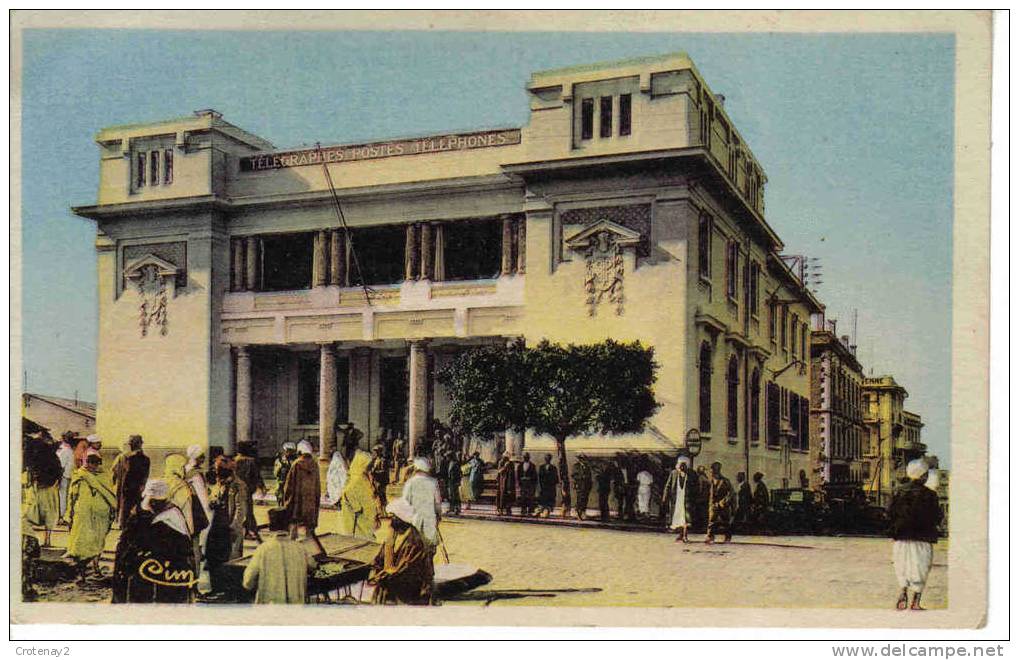 Mostaganem ( Oran ) La Poste coll Sturacci belle animation écrite année ?