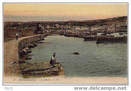 CPA Algérie - Mostaganem - La Marine (Editeur LL N°2)