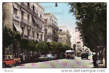 MOSTAGANEM - Les Arcades - CPSM aquarellée TBon Etat