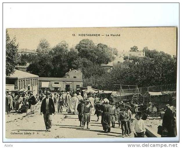 009651  -  MOSTAGANEM  -  Le Marché