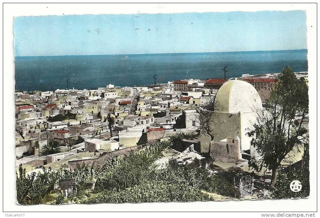 Mostaganem (Algérie)  Le marabout Sidi Abd-el-Kader et vue d'ensemble de Tidjditt env 1960 (animée).