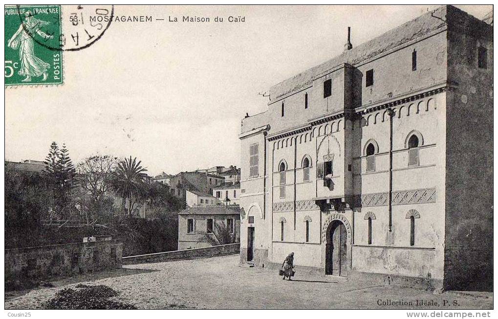 ALGERIE - MOSTAGANEM - La Maison du Caïd