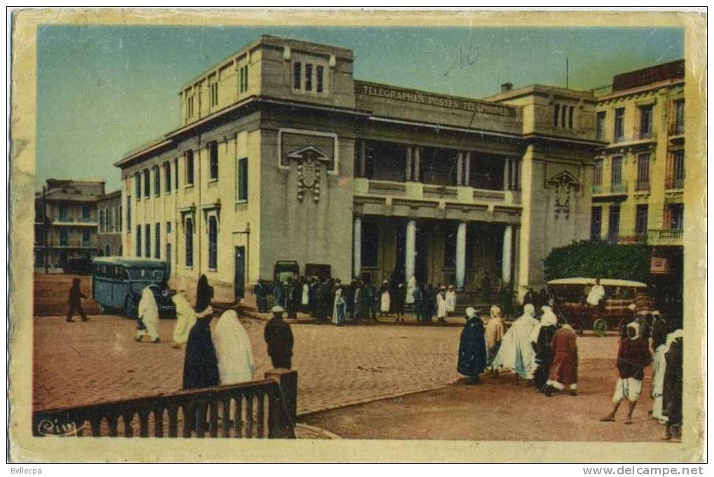 MOSTAGANEM  l'Hotel des Postes Cpsm