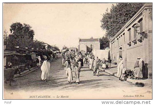 MOSTAGANEM - le marche    (19446)