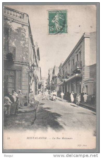 CPA Algerie, Mostaganem , la rue Matamore
