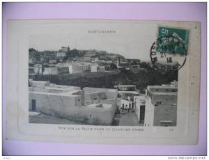 MOSTAGANEM    Vue sur la Ville prise du quartier Arabe