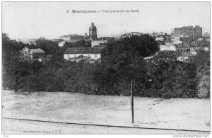 Mostaganem - Vue prise de la Gare.