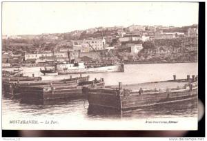 ALGERIE - MOSTAGANEM  -    Le Port