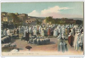 ALGERIE Mostaganem Le Marché LL