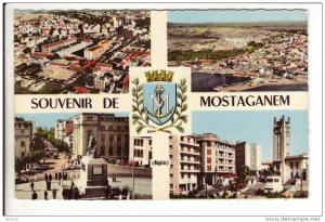 CPSM colorisée multivies de Mostaganem (Algérie)