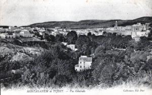 ALGERIE.Mostaganem et Tijdit.Vue générale.