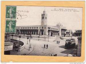 247. ORAN.  La Nouvelle Gare des Chemins de fer de P.-L.-M.   ND Phot.