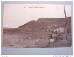 CPA - ORAN - Plage de Roseville