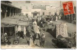 ALGERIE - ORAN - LE VILLAGE NEGRE - Editeur L.L. N° 173