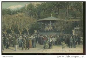 ALGERIE ORAN /  Promenade de l'étang - le concert