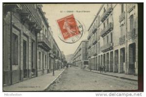 ALGERIE ORAN /  Rue d'Arzew