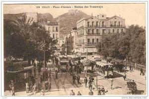 ORAN Station des Tramways Place d'Armes