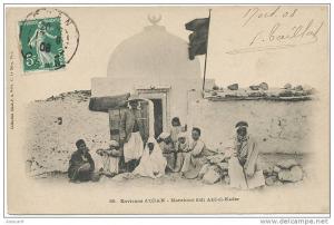 Oran environs 65 Marabout Sidi Abd el Kader Coll. ideale PS  voyagé 1908
