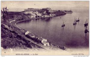 MERS EL KEBIR  LE PORT   en 1904