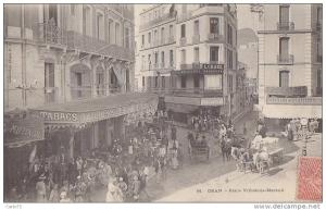 Algérie - Oran - Place Villebois Mareuil - Cachet Castres Sorèze 1905
