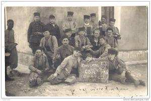 Algérie - ORAN  - Carte Photo de Militaires, intitulée Souvenir du CSR, ORAN  (1925)