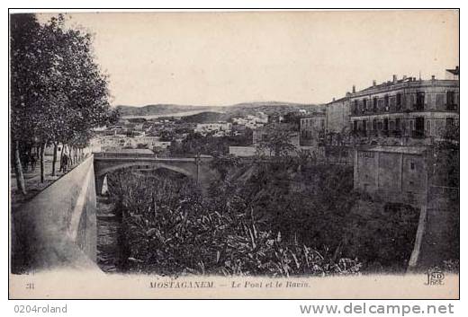 Mostaganem - Le Pont et le Ravin