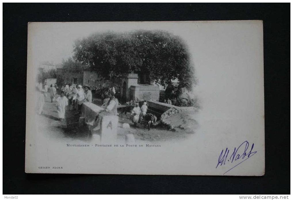 Mostaganem Fontaine de la Porte de Mascara