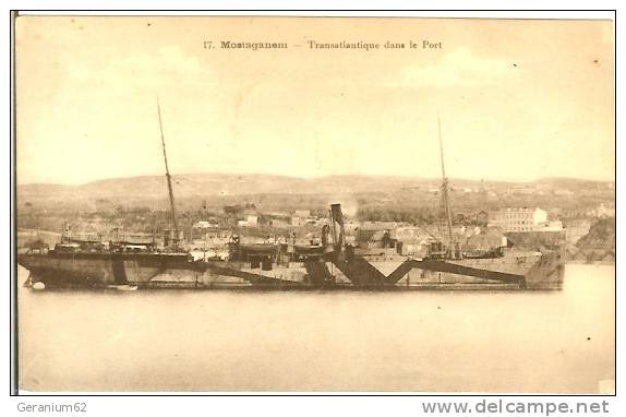 CPA Algerie MOSTAGANEM